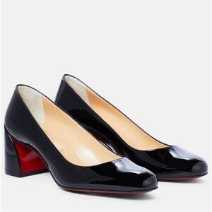 Christian Louboutin Miss Sab 55 black patent 38